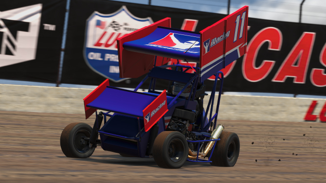 Dirt Outlaw Micro Sprint Car - Winged